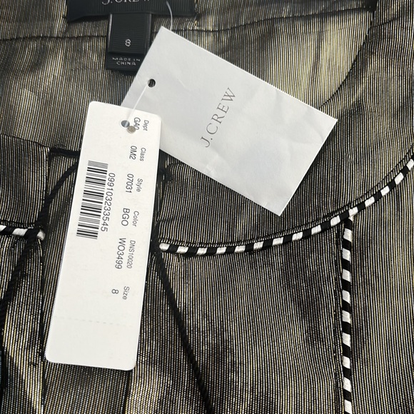 NWT J.Crew festive top - Picture 5 of 8